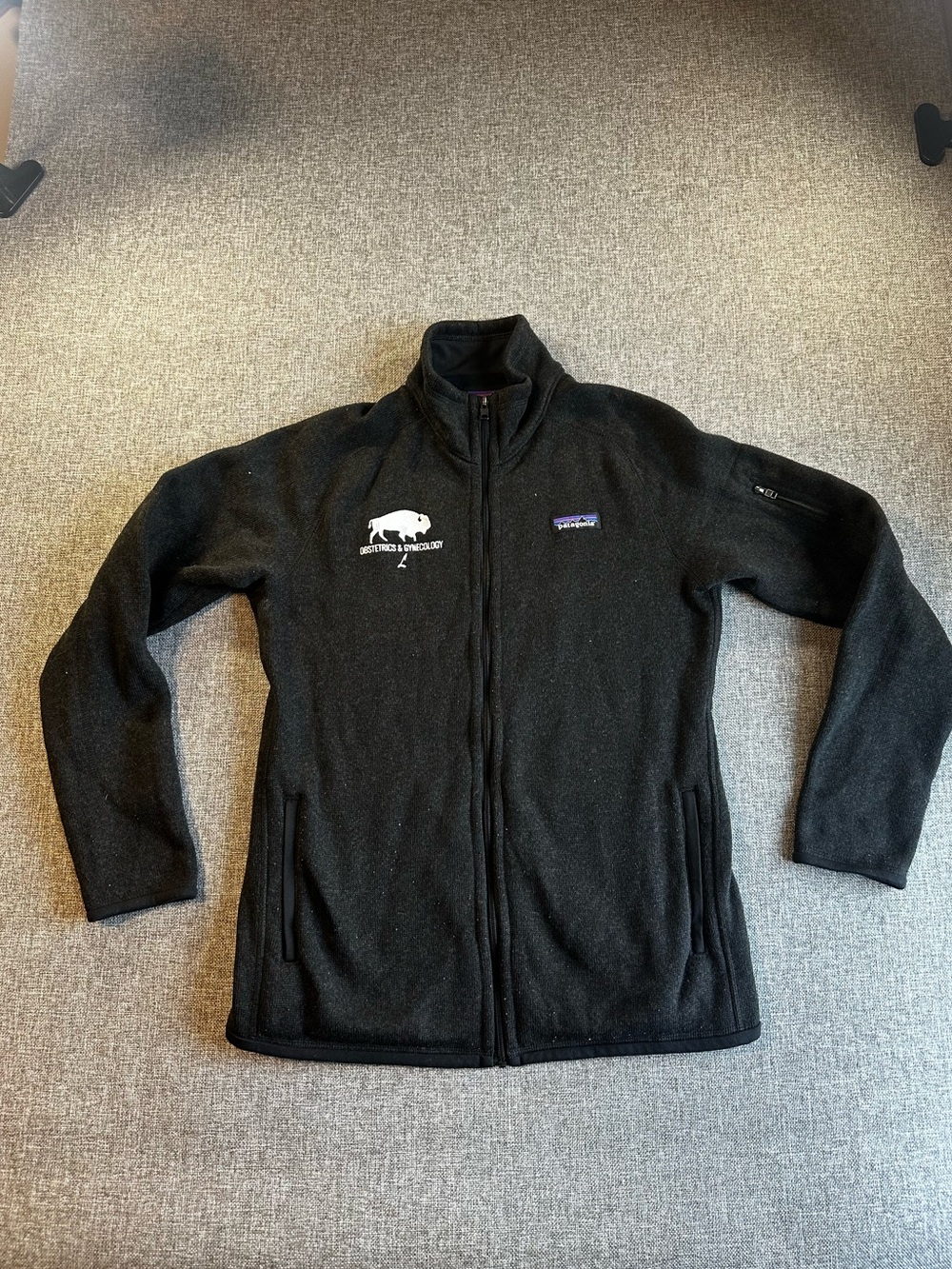 Patagonia Better Sweater Jacket Men’s M Black Full Zip Fleece